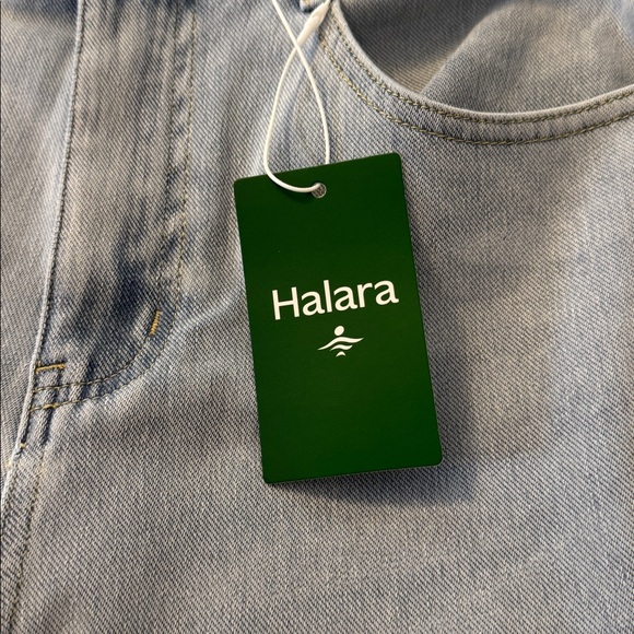 HALARA Sky Blue Wide Leg Jeans - Picture 3 of 7